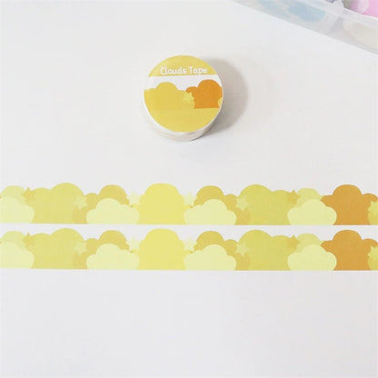 Ins Cute Stars And Clouds Border Decoration And Paper Tape