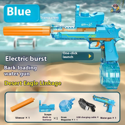 Automatic Powerful Water Spray Electric Water Gun Toy - LJ Enterprise
