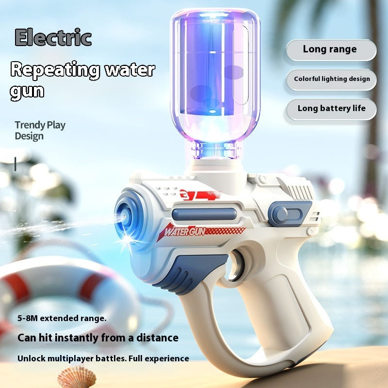 Electric Water Gun Toy Full-automatic Large Capacity Beach Water Playing Toy - LJ Enterprise