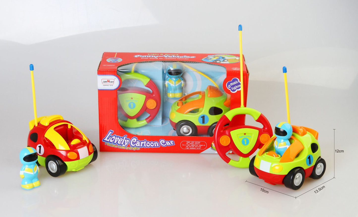 Remote Control Car Racing Police Car Cartoon Remote Control Car Jiaming Toy