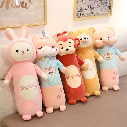 Long Pillow Bed Sleeping Monkey Pillow