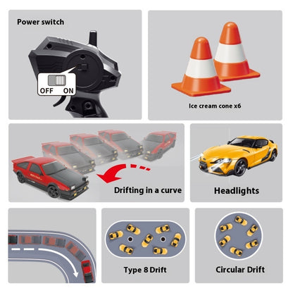 Drift 2.4G Charging Light Remote Control Racing Toy
