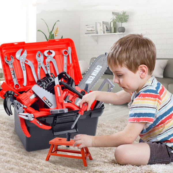Screwdriver Electric Drill Electric Saw Maintenance Simulation Toy