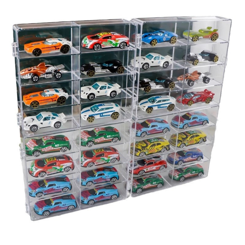 Plastic Acrylic Dustproof Toy Storage Box