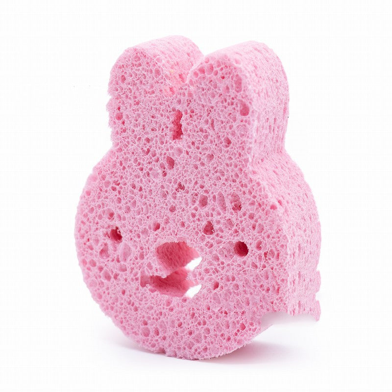 Compressed Wood Pulp Cotton Baby Bath Sponge