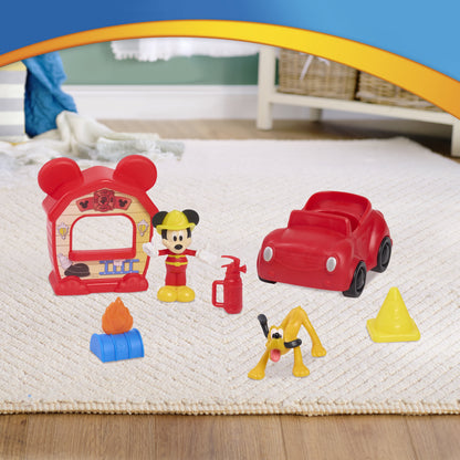 Disney Jr.  Mini Playset, 7-Pieces, Toy for Kids Ages 3 and Up