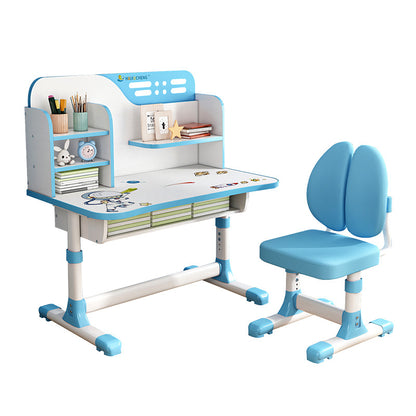 Portable Height-adjustable Childrens Study Desk For Home Use