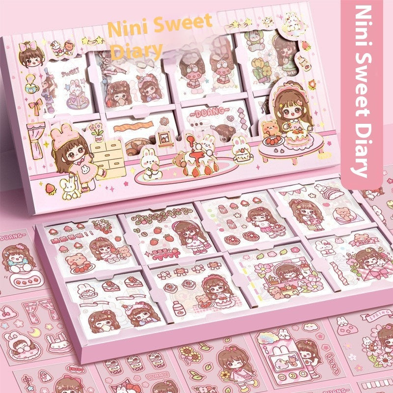 Sticker Goo Card Notebook Post Children's Stickers
