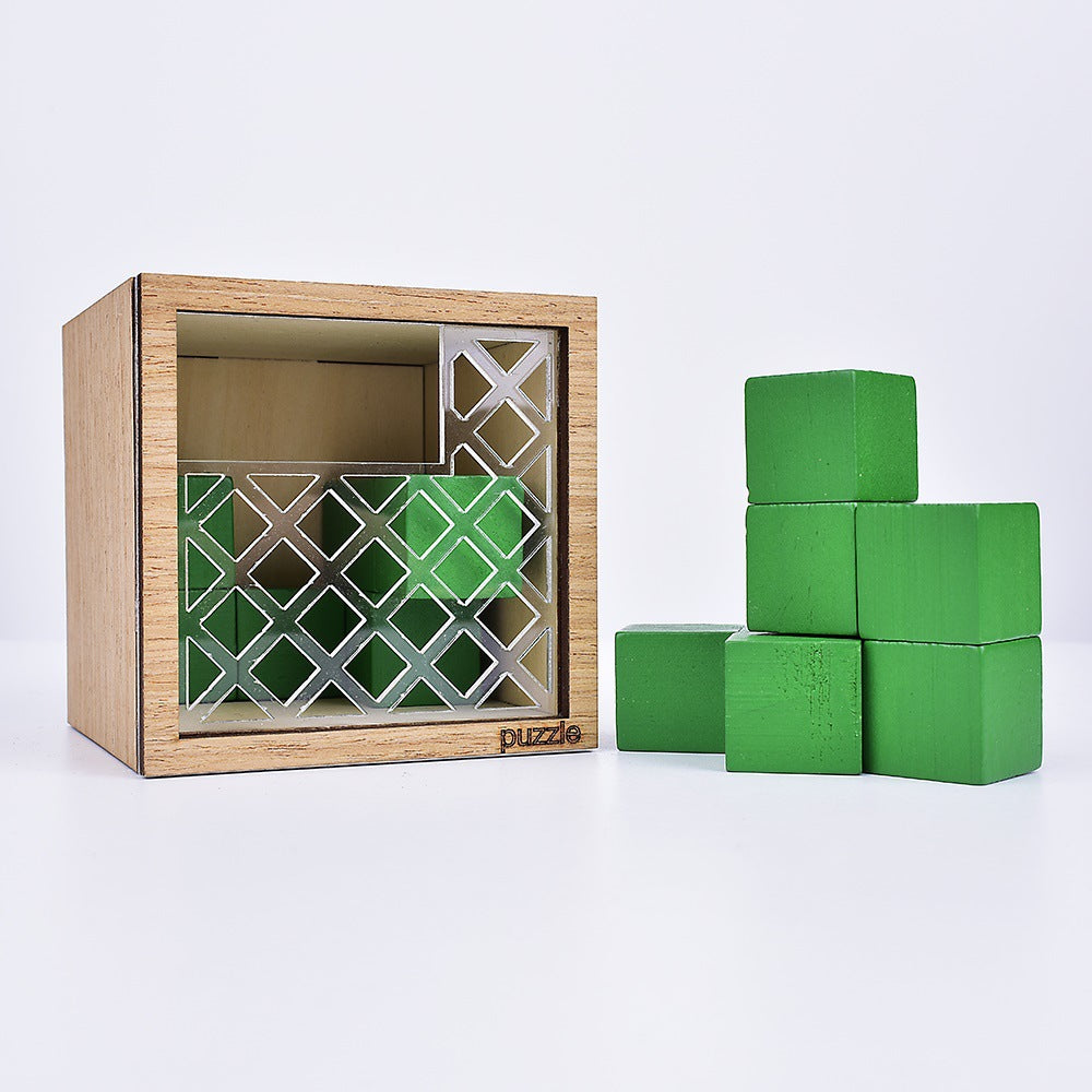 Super Difficult 4l Puzzle 3d Three-dimensional Adult Puzzle Irregular Puzzle