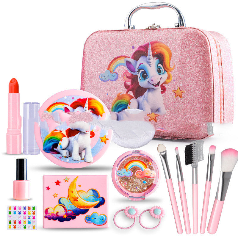 Imitation Jewelry Vanity Sets Girls' Makeup Princess-themed Bags Playhouse Sets