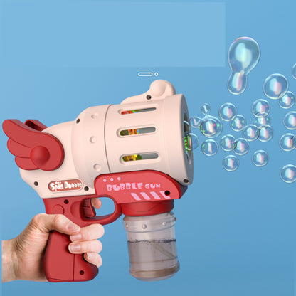 Children's Automatic Bubble Blowing Machine Bubble Liquid Cartoon Toy
