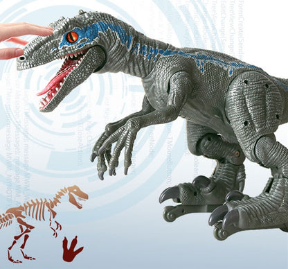 Simulation electric induction toy remote control dinosaur