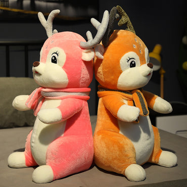 Cute Sika Deer Doll Plush Sika Deer Doll