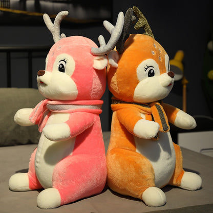 Cute Sika Deer Doll Plush Sika Deer Doll