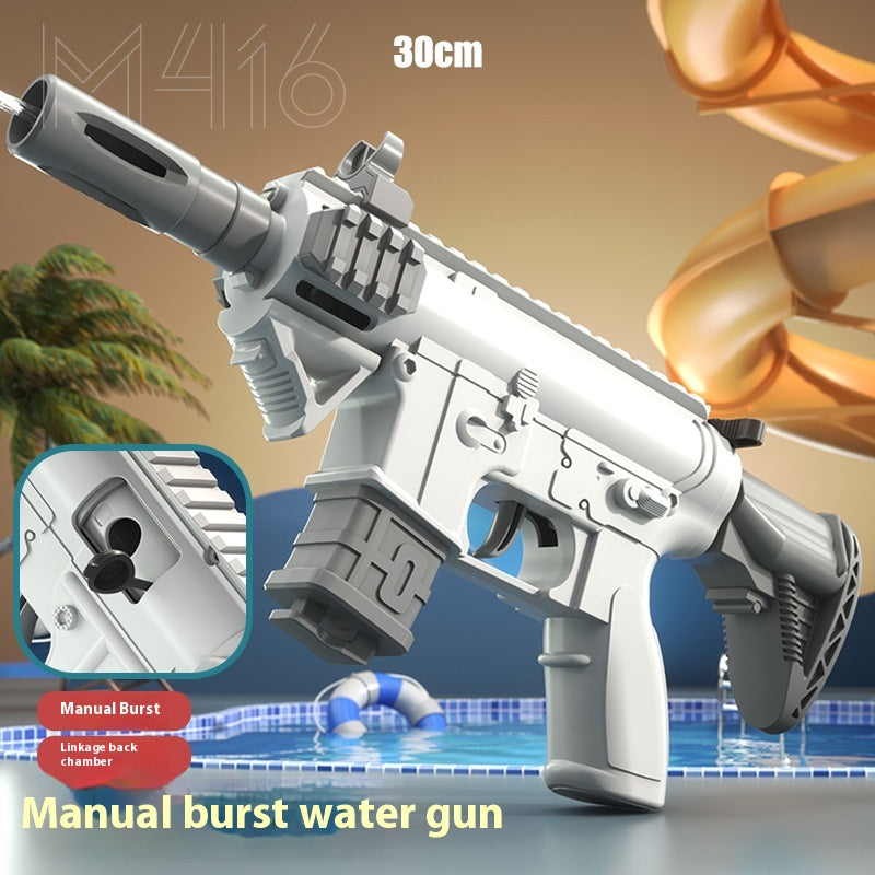 Cross-border Manual Press Water Gun Summer Water Pistols - LJ Enterprise