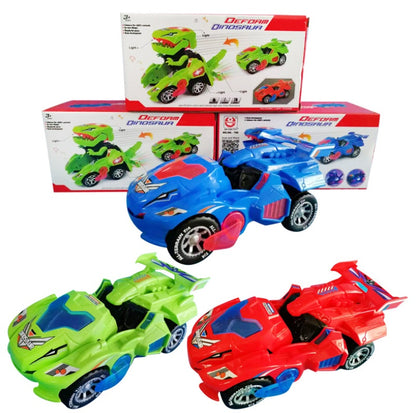 Electric dinosaur deformation toy