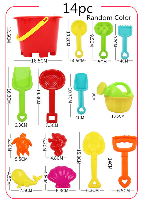 Beach bucket set toy