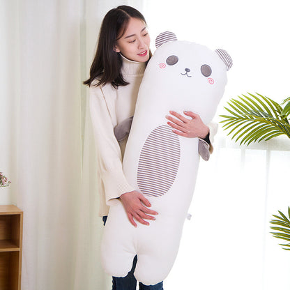 Cartoon animal long pillow
