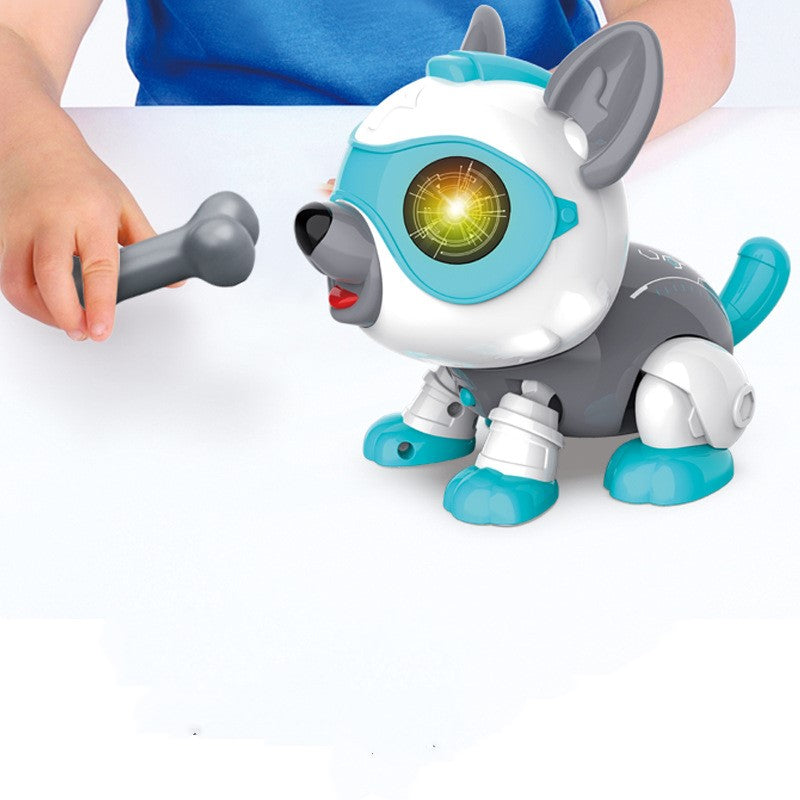 Children's Voice-activated Touch-sensing Electronic Robot Dog - LJ Enterprise