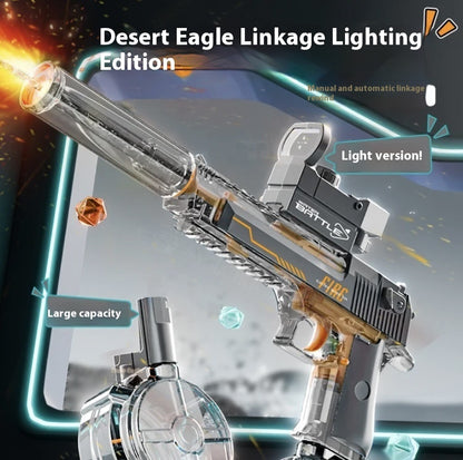 New Fire Light Effect Electric Water Gun - LJ Enterprise