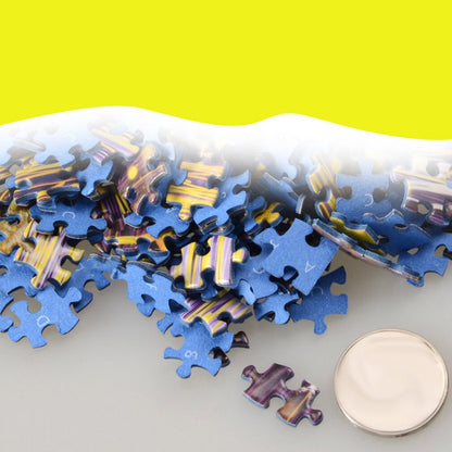 Mini 1000-Piece Jigsaw Puzzle For Adults Large-Scale Stress Relief And Intelligence