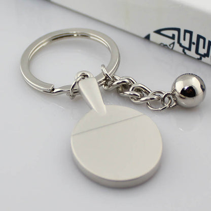 Remote Control Toy Table Tennis Rack Keychain