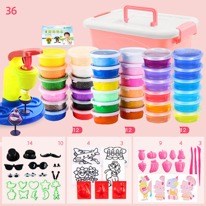 Super light clay 36 color set clay diy toy plasticine