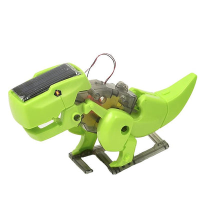 DIY 4in1 Transforming Solar Powered DinoRobot - LJ Enterprise