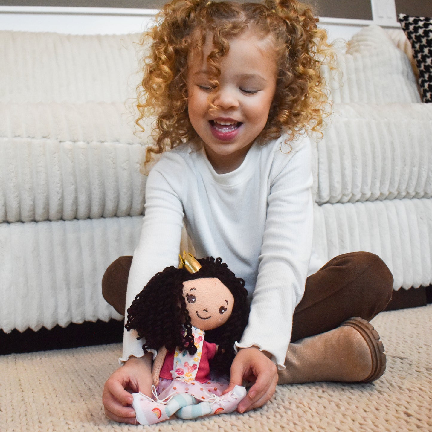 13Inch Soft Bodied Floppy Doll, Jade, Ages 0+ Months