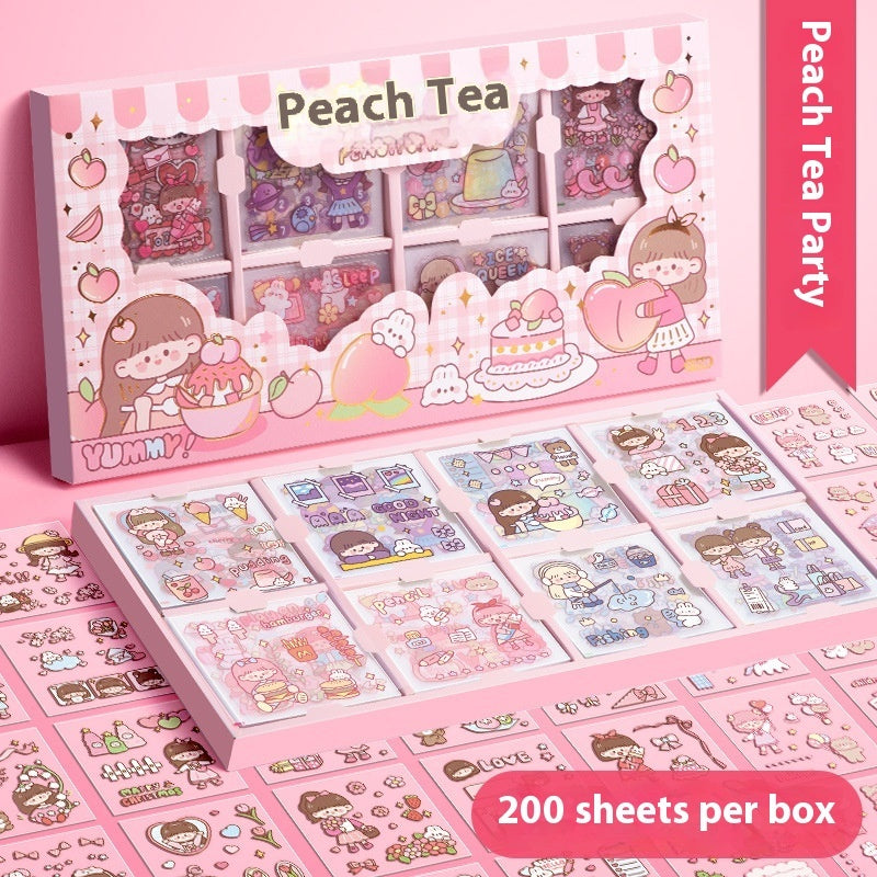 Sticker Goo Card Notebook Post Children's Stickers