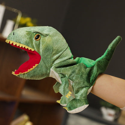 Cute Cartoon Dinosaur Hand Puppet Plush Toy Parent-child Baby