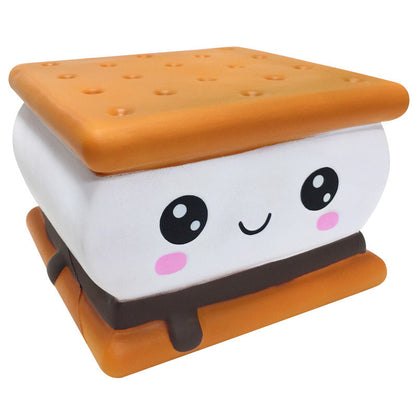 Direct sales slow rebound super large expression sandwich biscuits