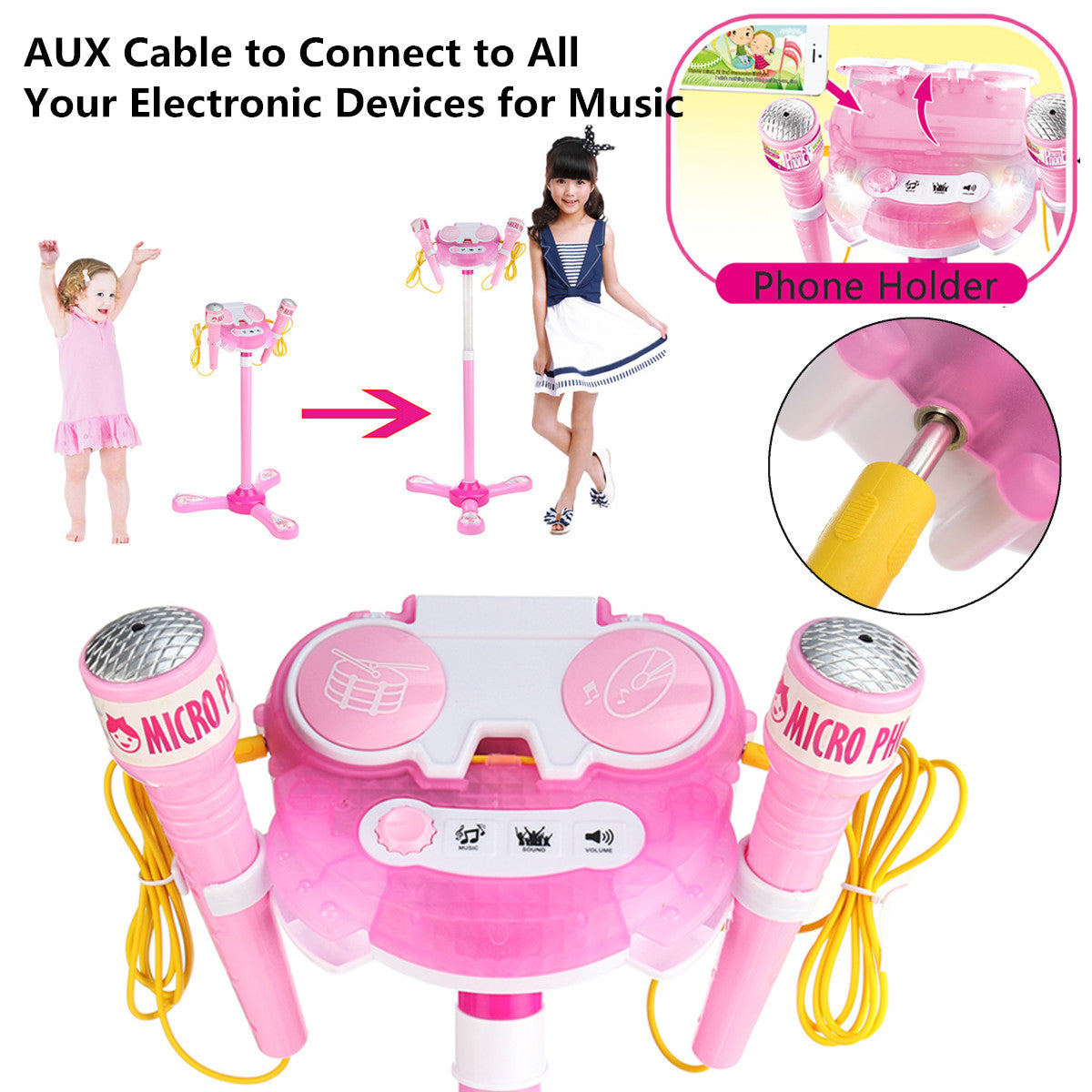 Simulation of early childhood education singing toys