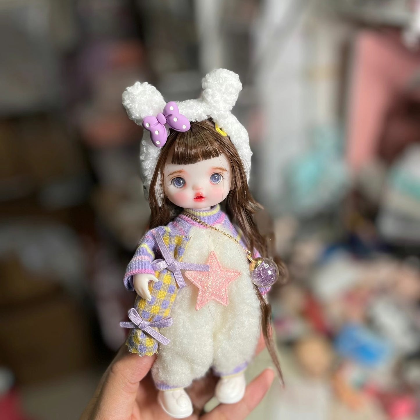 Mini Cute Dolls Fashion Clothes Suit Princess