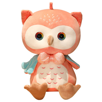 Owl Doll Plush Toy Children Comfort Ragdoll Pillow