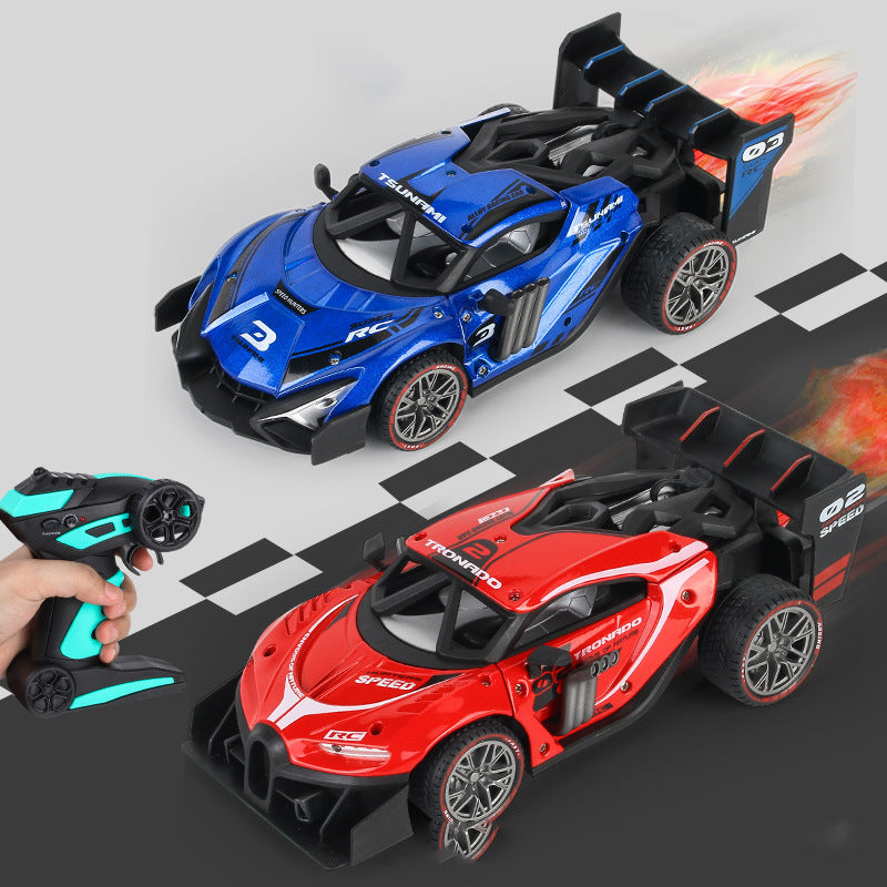 Remote Control Alloy Spray Sports Toy Car