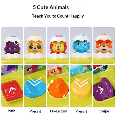 Early Education Puzzle Press-and-Play Whack-a-Mole Baby Toy