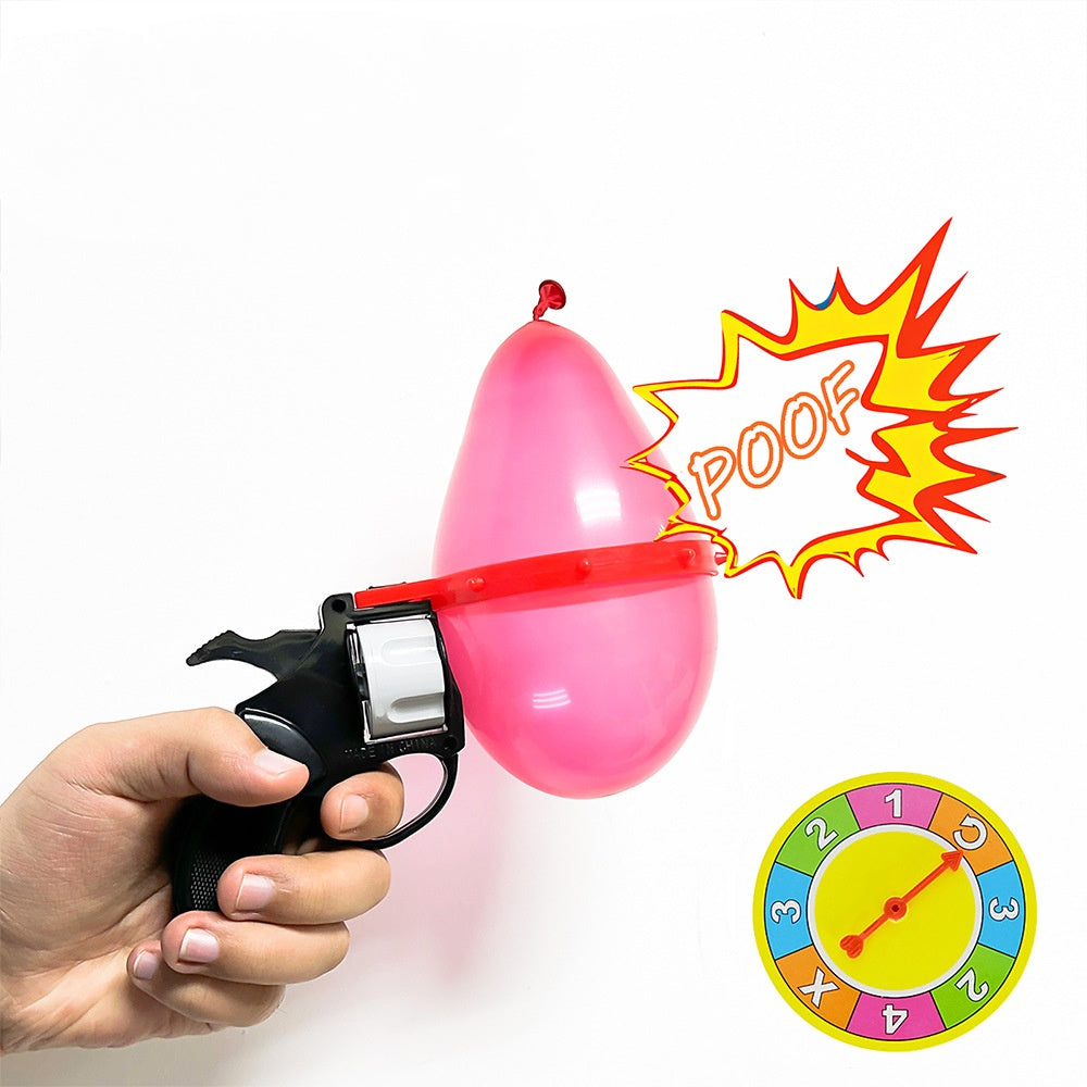 Russian Left Wheel Turntable Water Ball Gun Trick Toy - LJ Enterprise