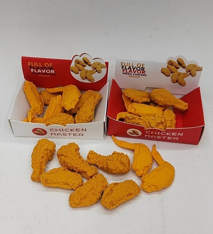 Creative Simulation Chicken Wing Drumstick Eraser Student School Supplies