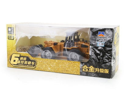 Children remote control toy engineering car