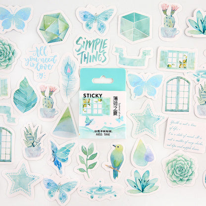 Creative Cartoon Children's Journal Decorative Source Material Small Pattern Stickers