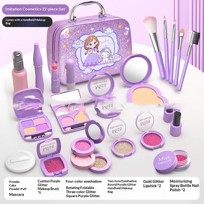 Imitation Jewelry Vanity Sets Girls' Makeup Princess-themed Bags Playhouse Sets