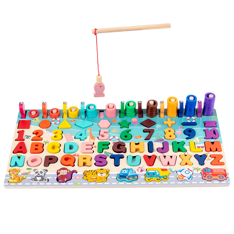 Boys And Girls Early Education Puzzle Building Blocks
