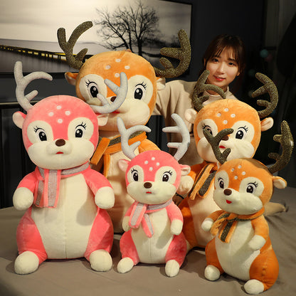 Cute Sika Deer Doll Plush Sika Deer Doll
