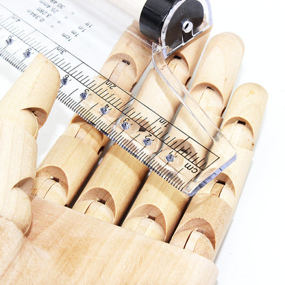 Rolling Ruler Multifunctional Drawing Design Translation Ruler