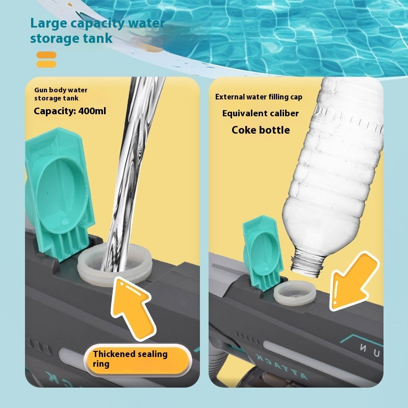 AMT Electric Water Gun Continuous Hair Seaside Beach - LJ Enterprise