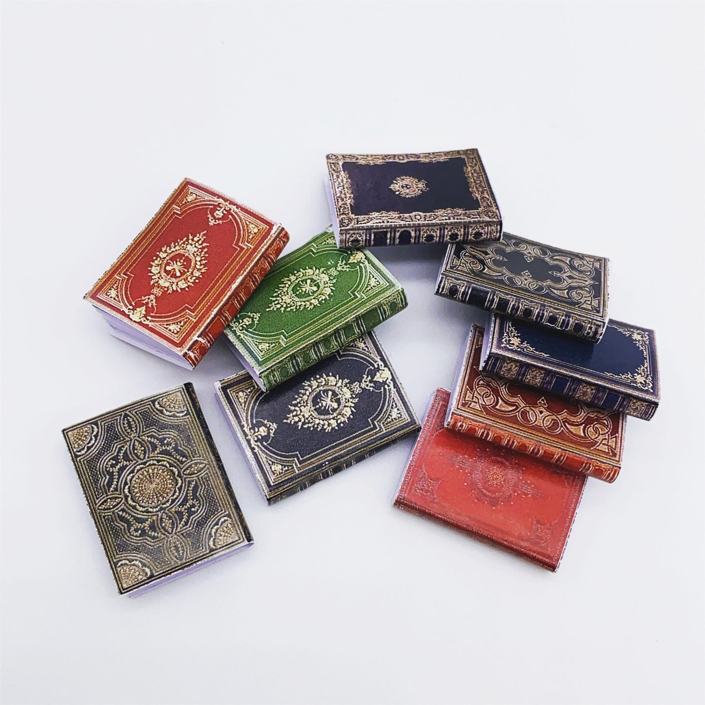 Mini Doll House Classic Books Accessories