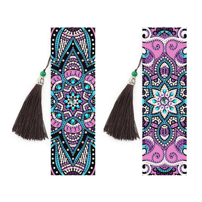 New 5d Bookmark Diamond Painting Diy Bookmark With Pendant
