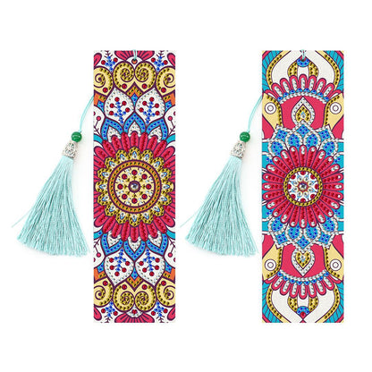 New 5d Bookmark Diamond Painting Diy Bookmark With Pendant