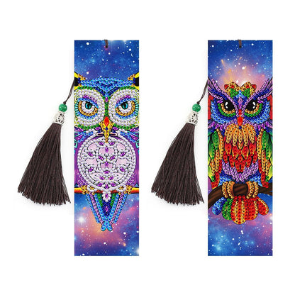 New 5d Bookmark Diamond Painting Diy Bookmark With Pendant